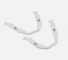 Петлі для хокейного шолома Bauer Hyperlite Hockey Helmet Replacement Ear Loops | Black White Slings Loop 2 шт.