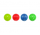 М'ячики для флорболу набір 100 шт.Unihoc Basic Ball DYNAMIC 100pcs 4 colors Floorball ball