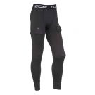 Штани компресійні із захистом паха і липучками CCM Base Layer Senior Pant Compression