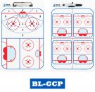 Тактична хокейна дошка для воротаря Double Sided Goalie Coach Board 25,4 cm x 40,64 cm