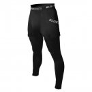 Штани юніорські компресійні із захистом паха і липучками Blue Sports Compression pant with cup- 2023