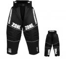 Воротарські штани для флорболу Zone floorball Goalie pants UPGRADE SW black/white