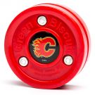 Шайба тренувальна для асфальту Green Biscuit NHL Street Hockey Training Puck Stick Calgary Flames