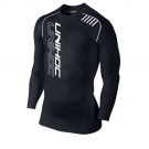 Футболка компресійна з довгим рукавом Unihoc Compression black